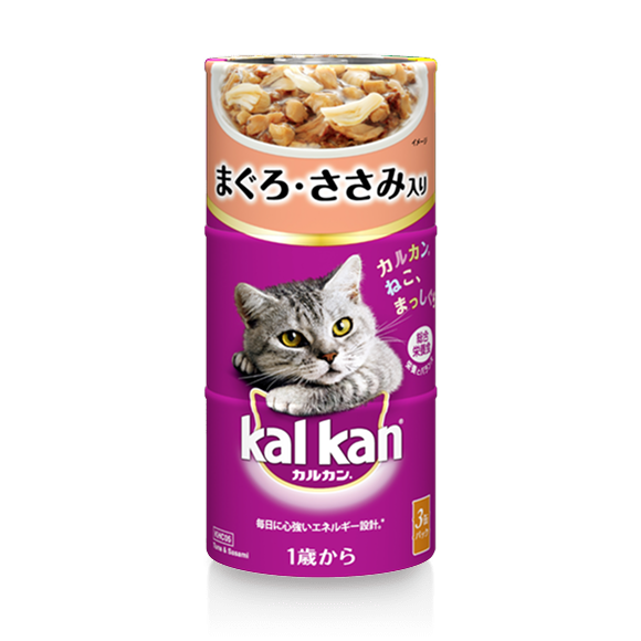  缶タイプ まぐろ・ささみ入り