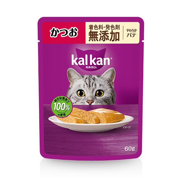  パウチタイプ やわらかパテ かつお